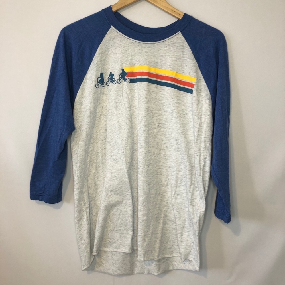 Stranger Things Baseball Tee Shirt Size Medium